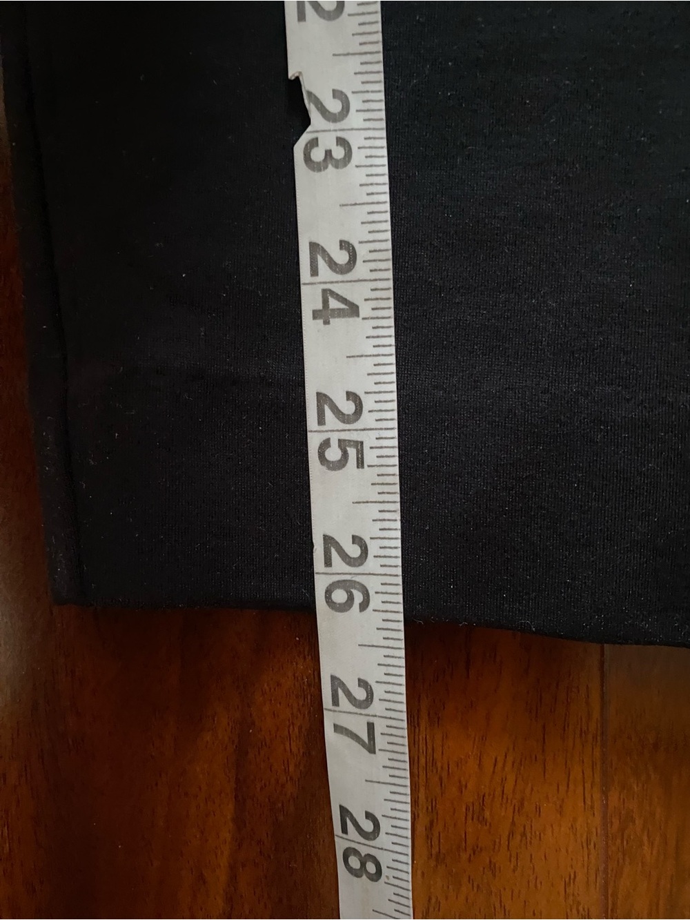 SPANX Black High-Rise crop Pants Leggings size Large - Picture 6 of 7